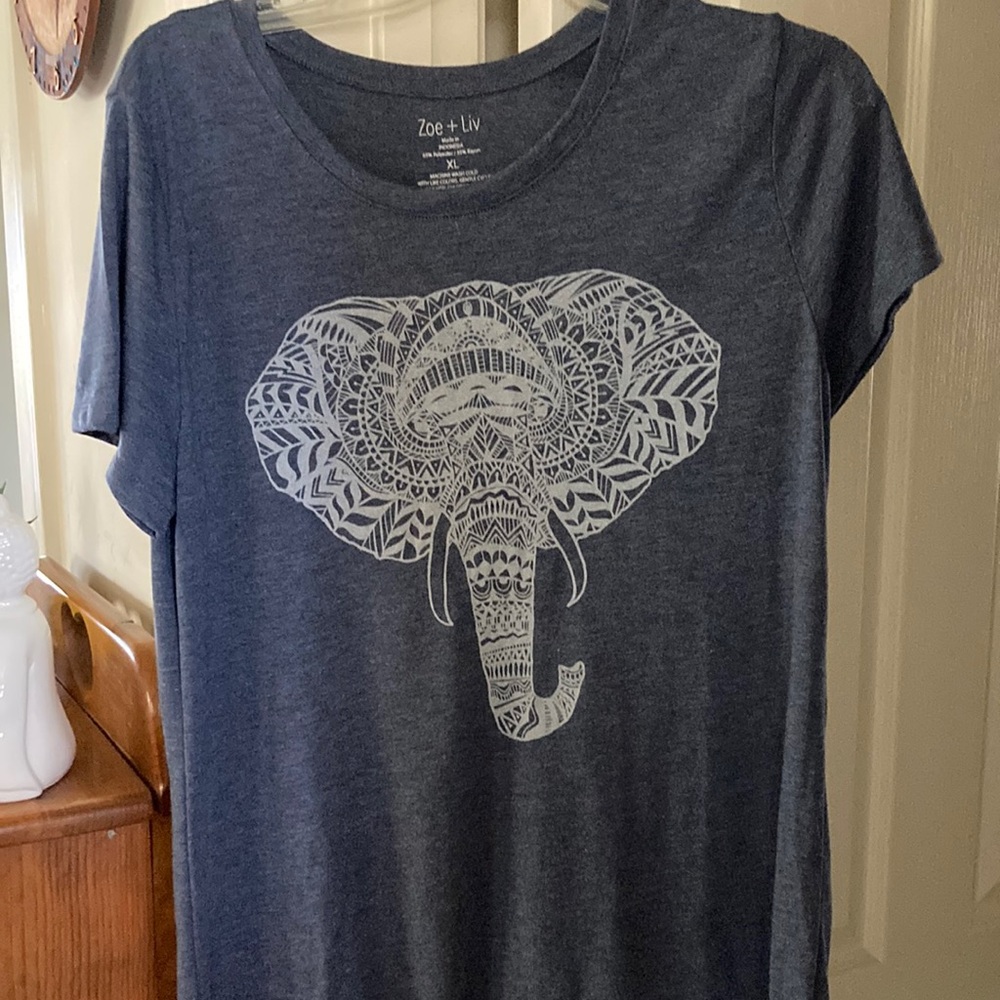 Elephant tee shirt, never worn